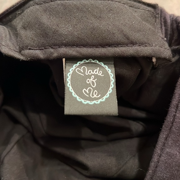 Black fabric sequin hat / cap - Picture 7 of 7